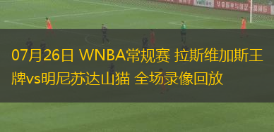 07月26日 WNBA常規(guī)賽 拉斯維加斯王牌vs明尼蘇達(dá)山貓 全場(chǎng)錄像回放